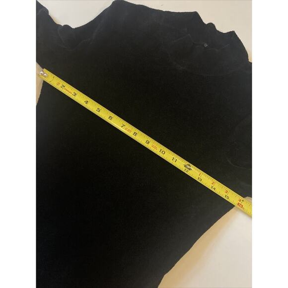 Ralph Lauren Collection Velvet Turtleneck Evening Sweater Maxi Dress Long Size L - Picture 6 of 9